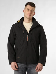 camel active Funktionsjacke Schwarz/Dunkelgrau