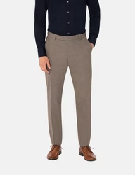 Benvenuto Anzug Mario Messina (2-tlg) Braun/Grau/Khaki/Beige