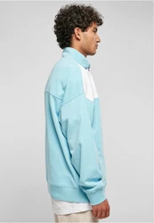 Starter Black Label Rundhalspullover Hellblau/Blau