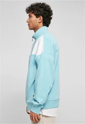 Starter Black Label Rundhalspullover Hellblau/Blau