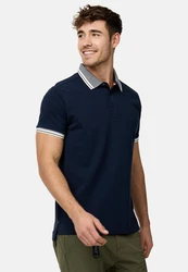 Indicode Poloshirt INJamie Dunkelblau/Blau