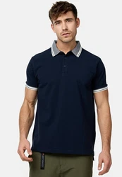 Indicode Poloshirt INJamie Dunkelblau/Blau