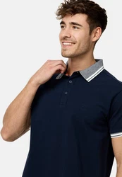 Indicode Poloshirt INJamie Dunkelblau/Blau