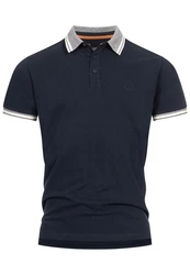 Indicode Poloshirt INJamie Dunkelblau/Blau