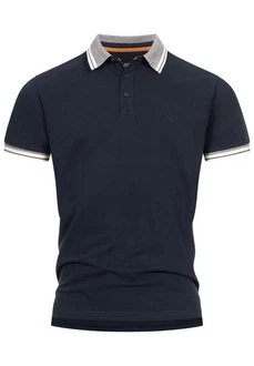 Indicode Poloshirt INJamie Dunkelblau/Blau