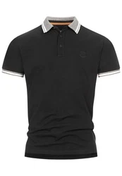 Indicode Poloshirt INJamie Dunkelblau/Schwarz/Rot