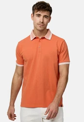 Indicode Poloshirt INJamie Orange