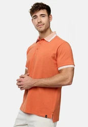 Indicode Poloshirt INJamie Orange