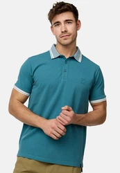 Indicode Poloshirt INJamie Türkis/Blau/Grün