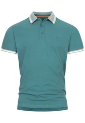 Indicode Poloshirt INJamie Türkis/Blau/Grün