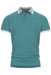 Indicode Poloshirt INJamie Türkis/Blau/Grün