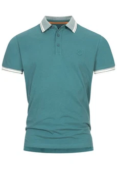 Indicode Poloshirt INJamie Türkis/Blau/Grün