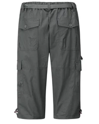 Allthemen Caprihose Herren Cargo Shorts 