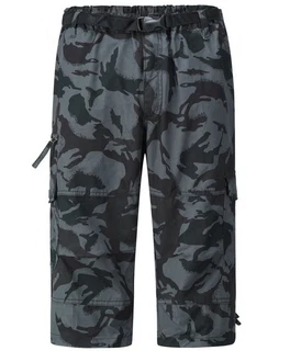 Allthemen Caprihose Herren Cargo Shorts Dunkelgrün/Grau/Dunkelblau
