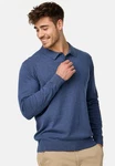 Indicode Herren Pullover INChips Dunkelblau/Blau/Grau