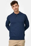Indicode Herren Pullover INChips Dunkelblau/Blau/Hellblau/Grau