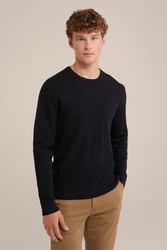 WE Fashion Sweater Schwarz