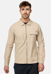 Indicode Langarmhemd INEuron Beige/Khaki