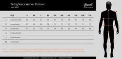 Brandit Rundhalspullover Worker Weiß/Grau/Dunkelblau/Hellgrau