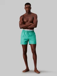 Calvin Klein Swimwear Badeshorts mit Logo Türkis/Grün