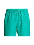 Calvin Klein Swimwear Badeshorts mit Logo Türkis/Grün