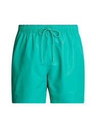Calvin Klein Swimwear Badeshorts mit Logo Türkis/Grün