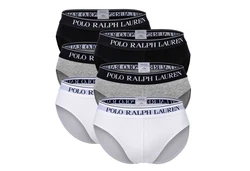 Polo Ralph Lauren Herren Slips LOW RISE BRF-6-PACK-BRIEF Schwarz/Wei/Grau