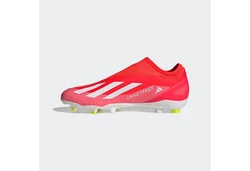adidas Performance X CRAZYFAST LEAGUE LACELESS FG Fuballschuh Rot