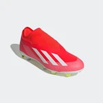adidas Performance X CRAZYFAST LEAGUE LACELESS FG Fuballschuh Rot
