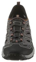 Rieker Slipper Trekking Schuh Grau/Dunkelgrau/Dunkelgrün/Braun