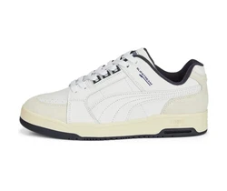 PUMA Slipstream Retro Sneaker Weiß/Beige/Creme/Hellgrau