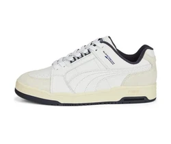 PUMA Slipstream Retro Sneaker Weiß/Beige/Creme/Hellgrau