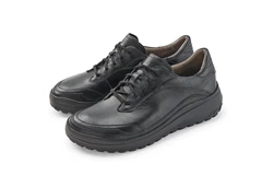 BR Quinn Schnürschuh Schwarz/Braun/Dunkelgrau