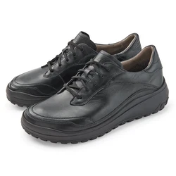 BR Quinn Schnürschuh Schwarz/Braun/Dunkelgrau