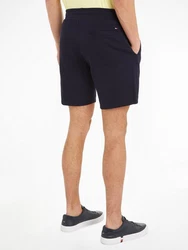 Tommy Hilfiger Sweatshorts FLAG LOGO BADGE SWEATSHORTS Dunkelblau/Blau