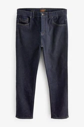 Next Slim Fit Premium Jeans Super-Stretch Dunkelblau