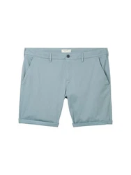 TOM TAILOR PLUS Bermudas Chino Shorts Blau/Türkis/Hellblau/Grau