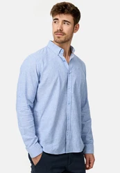 Indicode Langarmhemd INTheon Hellblau/Blau