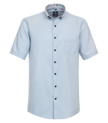 Redmond Kurzarmhemd Comfort Fit 241500999 blau (10)