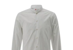 CG Club of Gents Businesshemd CG Parton Weiß/Khaki/Grau