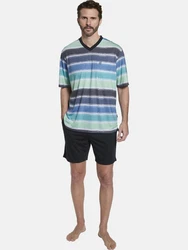 Babista Shorty PORENTO blau (trkis gestreift)