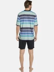 Babista Shorty PORENTO blau (trkis gestreift)
