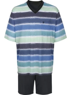 Babista Shorty PORENTO blau (trkis gestreift) Babista Shorty PORENTO blau (trkis gestreift)