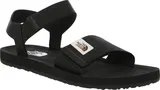 Schwarze Kunststoff Sandalen image