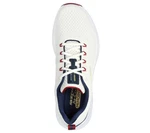 Skechers VAPOR FOAM Sneaker Air Cooled Memory Foam Weiß/Gelb/Gold