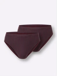 Comte Slip Dunkelrot/Bordeaux/Braun