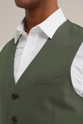 WE Fashion Jackenblazer Dunkelgrün