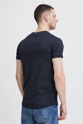 Indicode T-Shirt IDDaniel Orange/Gelb/Dunkelblau/Braun