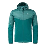 Schöffel Anorak M Fleece Hoody Svardalen Herren Türkis/Grün