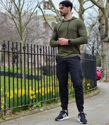 JMIERR Cargohose Chino Hose Herren Freizeithose 